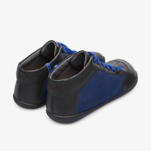 Camper Peu Mens Casual Shoes US-05570 Black / Blue Retailers